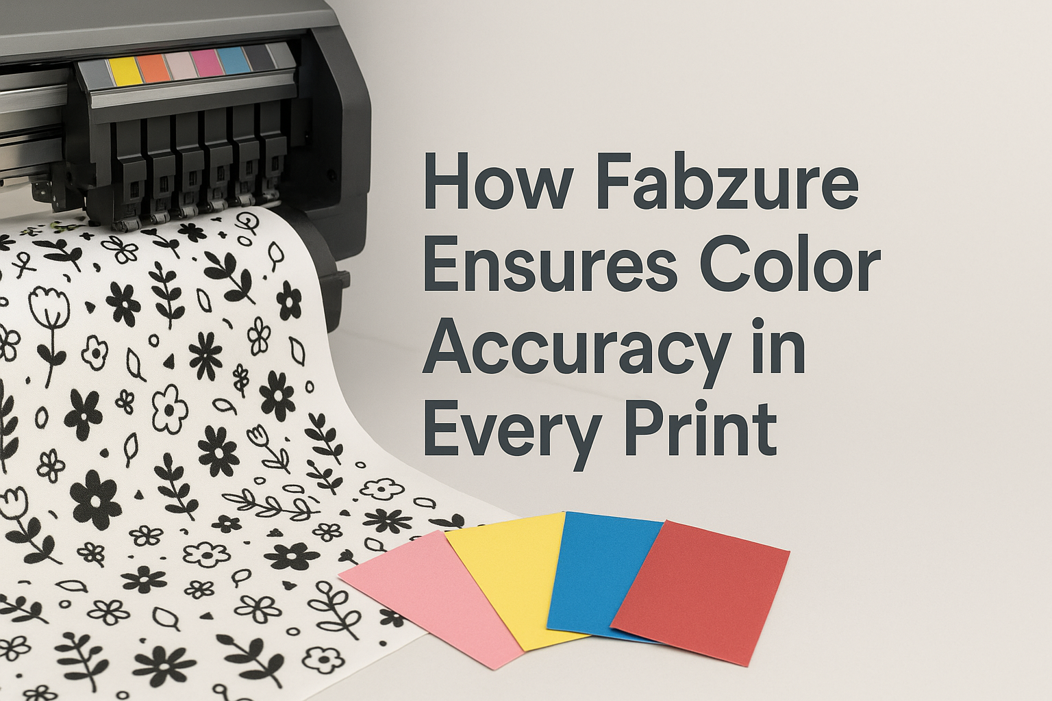 How Fabzure Ensures Color Accuracy in Every Print
